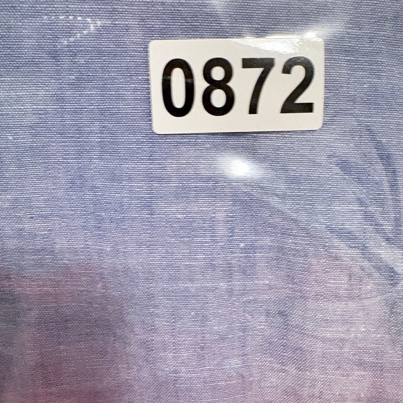 Talbots Pants Women Sz 10 Curvy‎ Blue Chambray The Perfect Crop Career Cropped - Picture 11 of 11